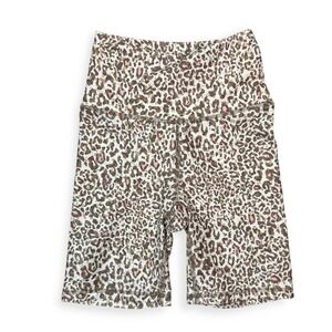 Balance Collection High Waist Leopard Print Biker Shorts XS NWOT‎